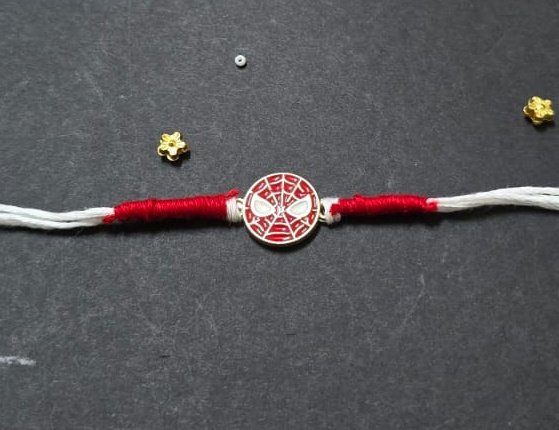 Kids Spider-Man Face Rakhi