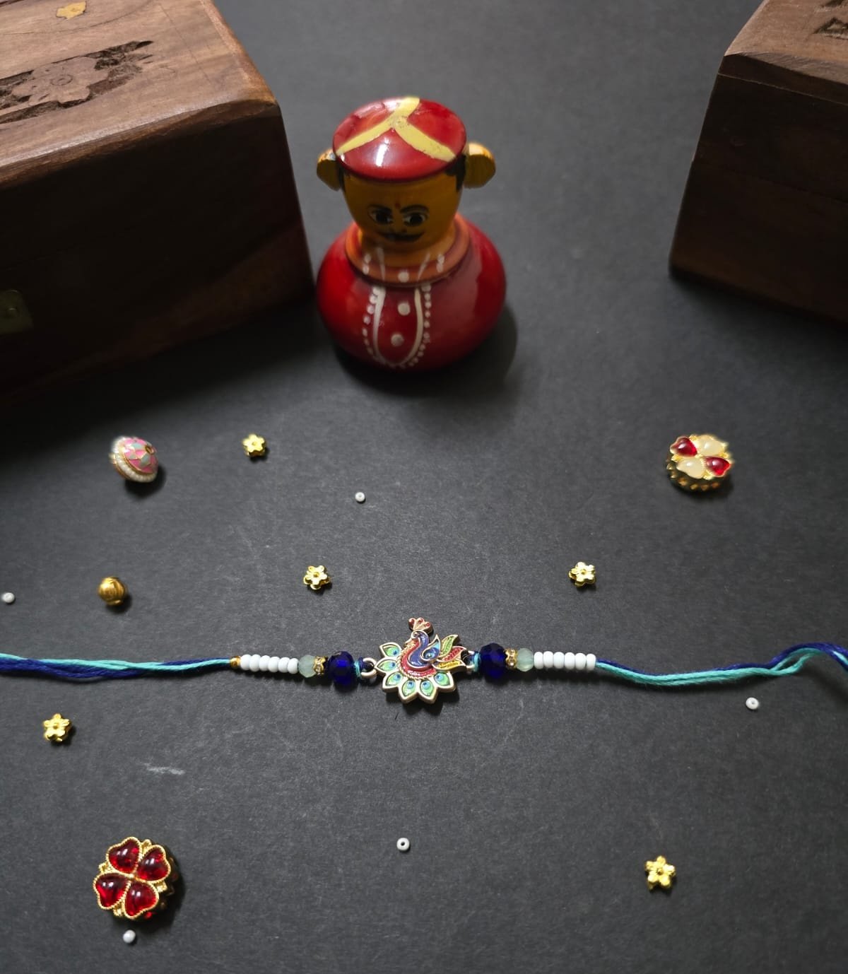 Royal Peacock Rakhi