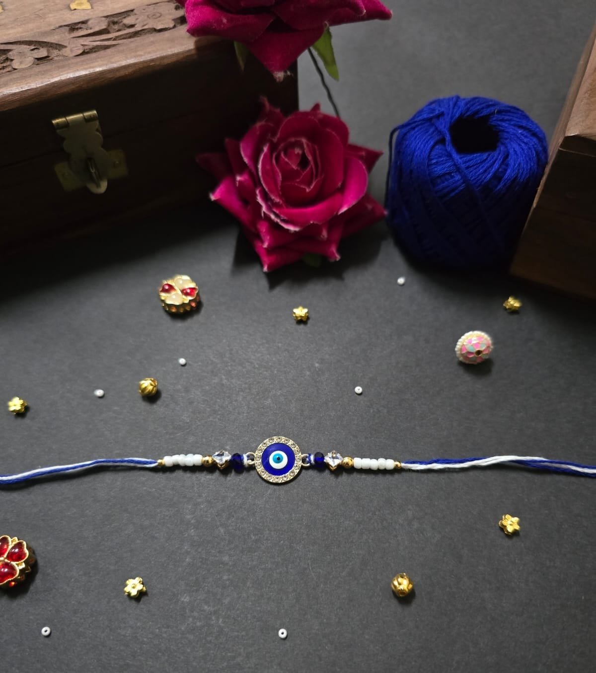 AD Evil Eye Protection Rakhi